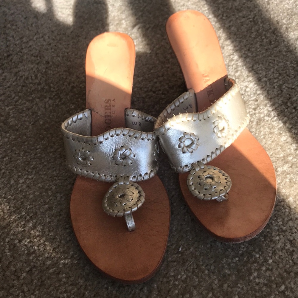 Vintage Rare Jack Rogers Wedges